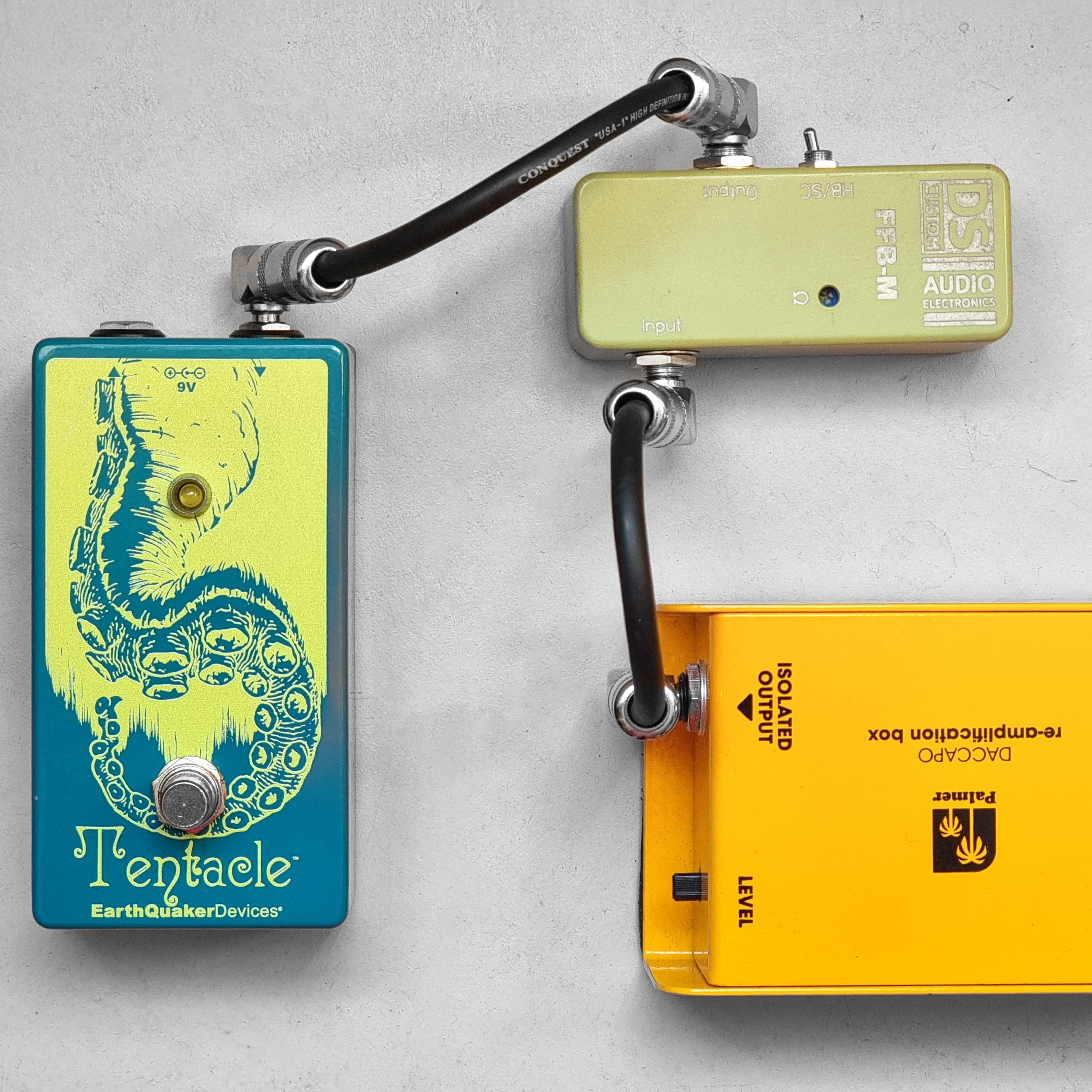 EQD Tentacle - Analog octave up - Low ESR