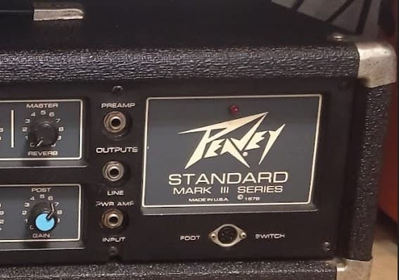 Peavey Standard Mark III Series (1978) [Channel 1 Input B]