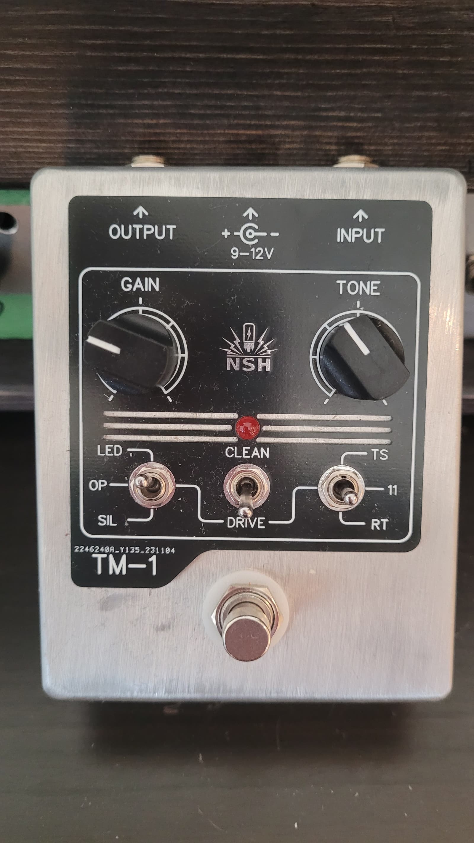 NSH TM-1 Boost/overdrive (calibrated)