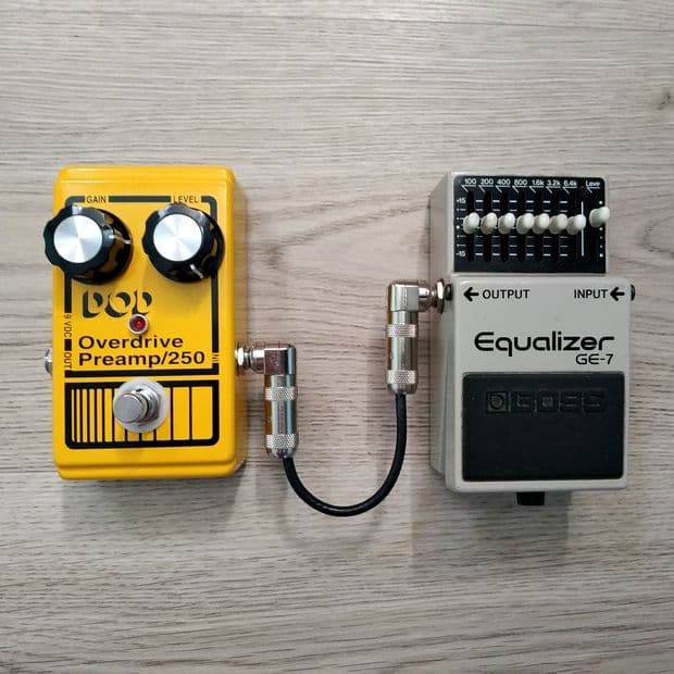 DOD Overdrive Preamp 250 + Boss GE-7
