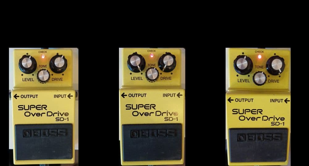 Boss SD-1 Super Overdrive 3 Settings for Metal Amp Boost