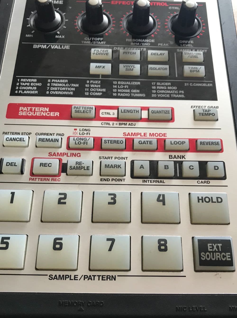 BOSS SP303 Sampler Ext In FX (IR's)
