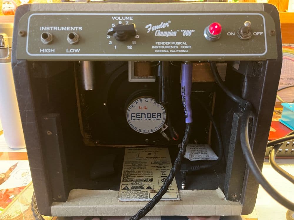 Fender Champion 600, 5 Watts, 2006-2011, Honky Guitar