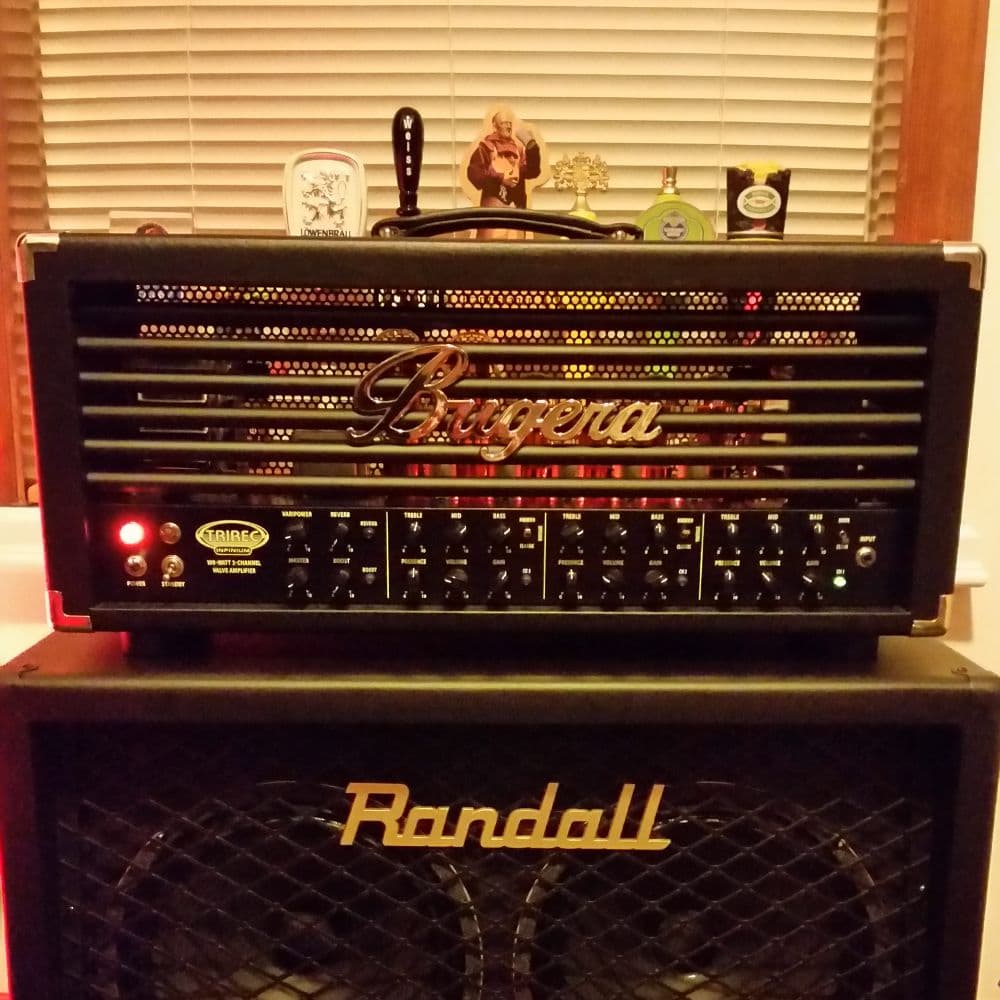 Rev's Bugera TriRec with TS boost and NO Cabinet