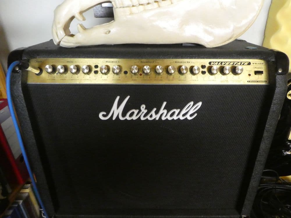 Marshall Valvestate VS 100 Celestion G12T75 Lead MD421 E906 Blend