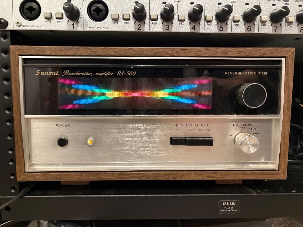Sansui RA-500 Reverberation Amplifier Impulse Responses