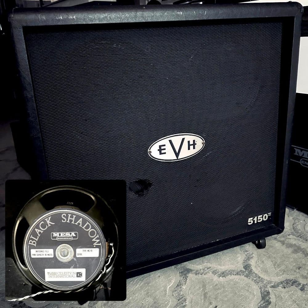 EVH 4x12 Black Shadow SM57
