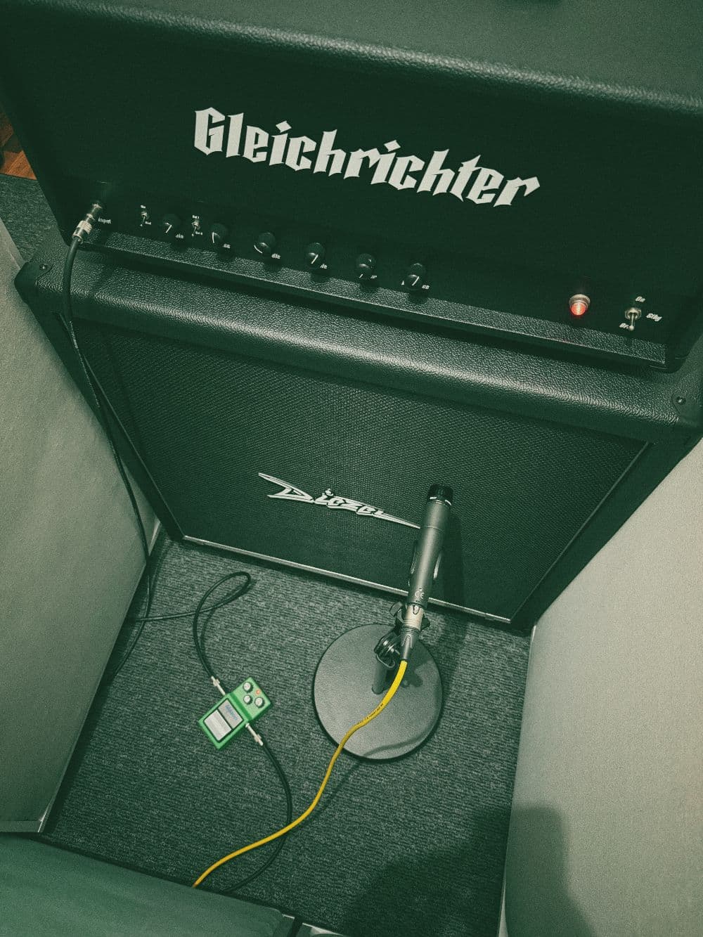 Maxon OD-9, Gleichrichter Modern, Diezel 4x12 FL V30, SM57, LANG 312L