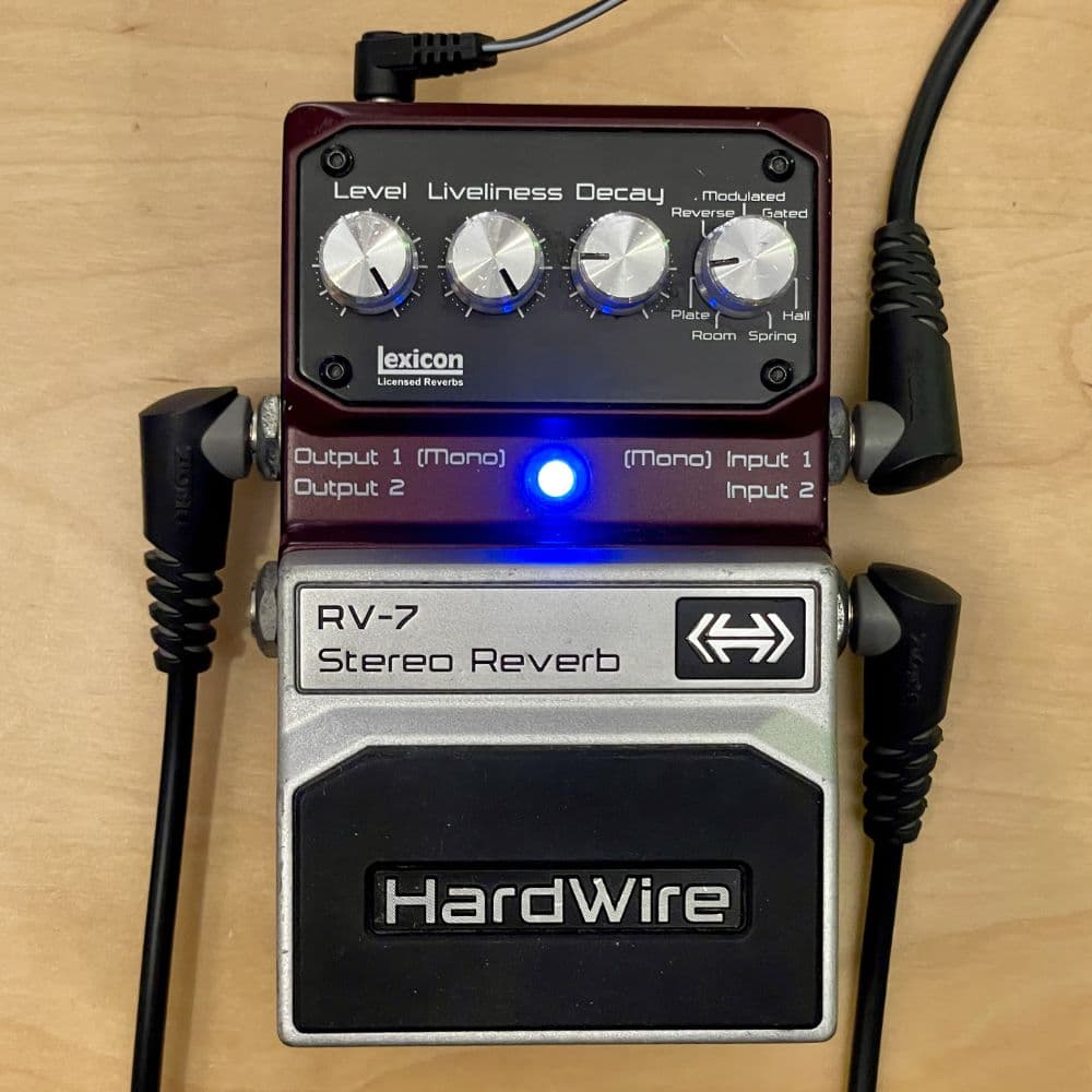 DigiTech x Lexicon HardWire RV-7 Reverb