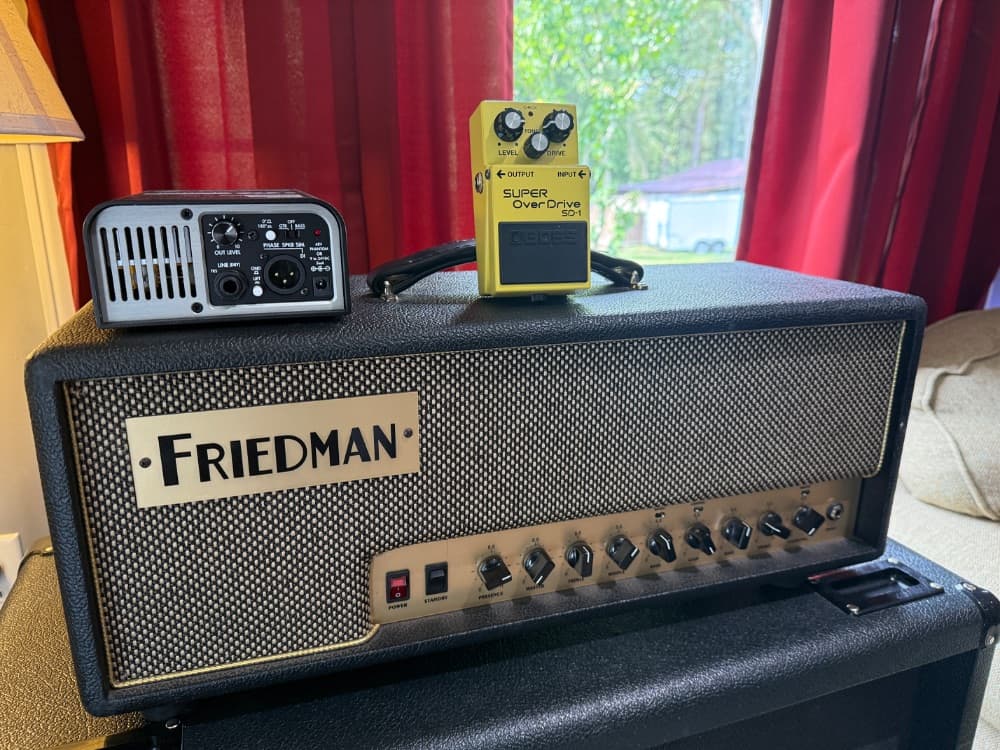 Friedman Runt 50 BOSS SD-1