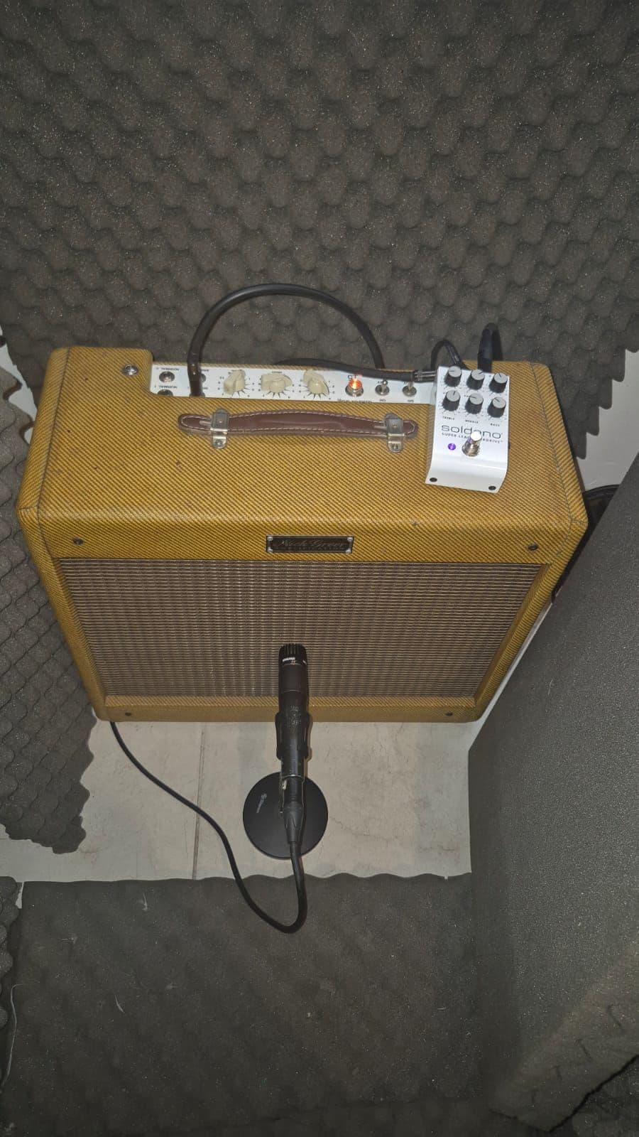 Nick Greer Pedal Soldano Gain5 Sm57 Off Axis
