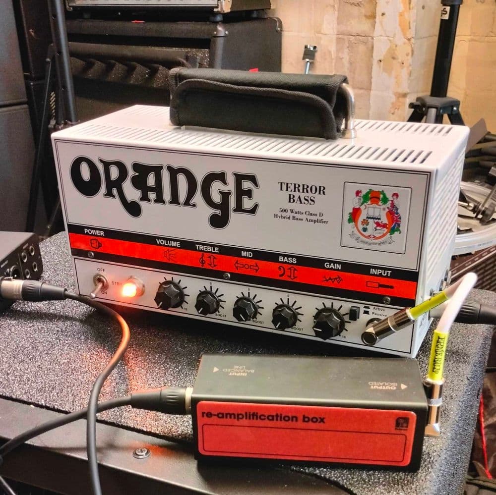 Orange Terror Bass 500 (DI out)