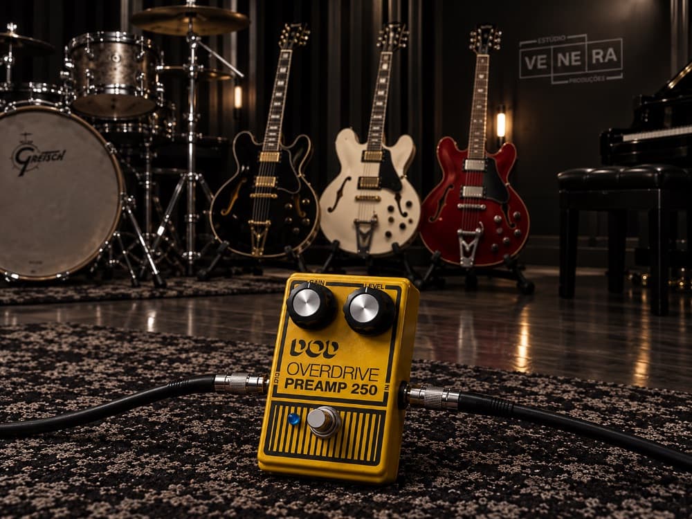 DOD overdrive e pré-amplificador
