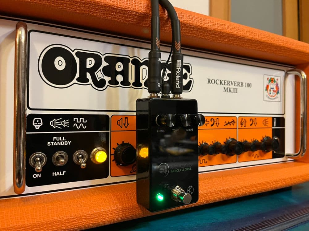 Orange Rockerverb mk3 100w + Merciless Drive