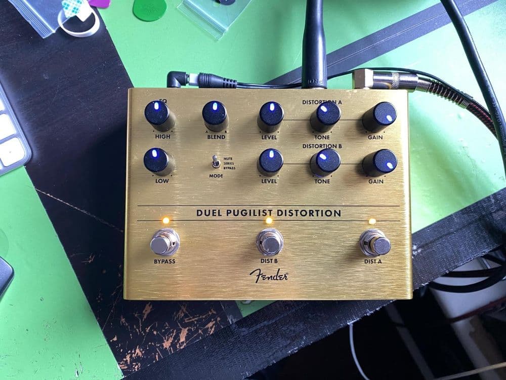DRPS Fender Duel Pugilist Distortion