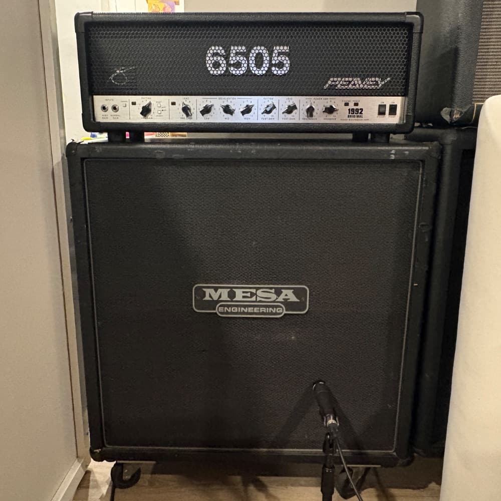 Peavey 6505 1992 Original - Lead - Mesa 4x12 Load - Amp Head