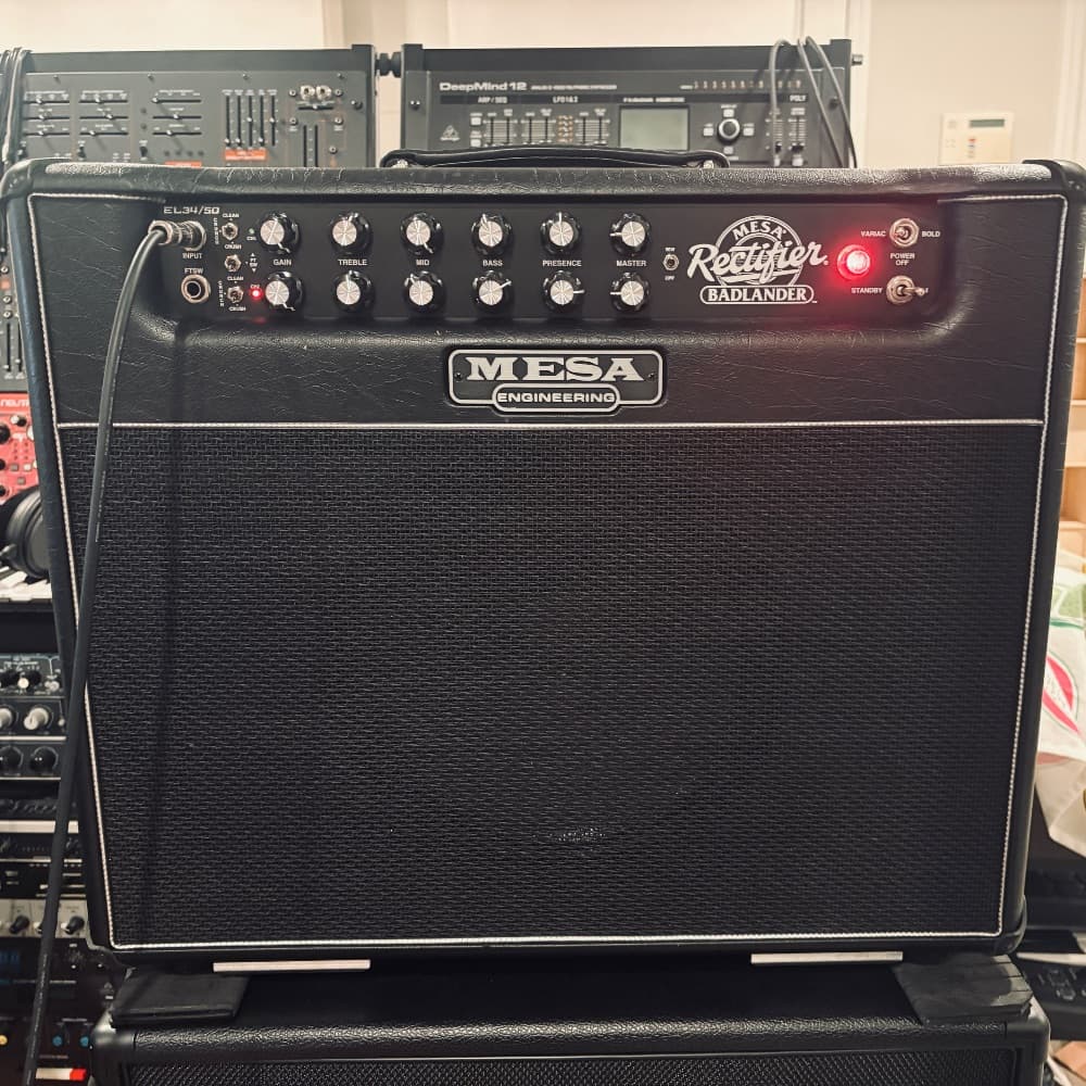 Mesa Badlander 50 - Crunch - Mesa 4x12 Load - Amp Head