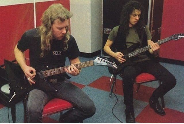 James Hetfield Tuning Room IR 2012