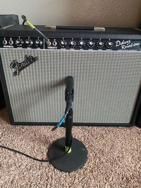 Fender Deluxe Reverb 2025, SM 57