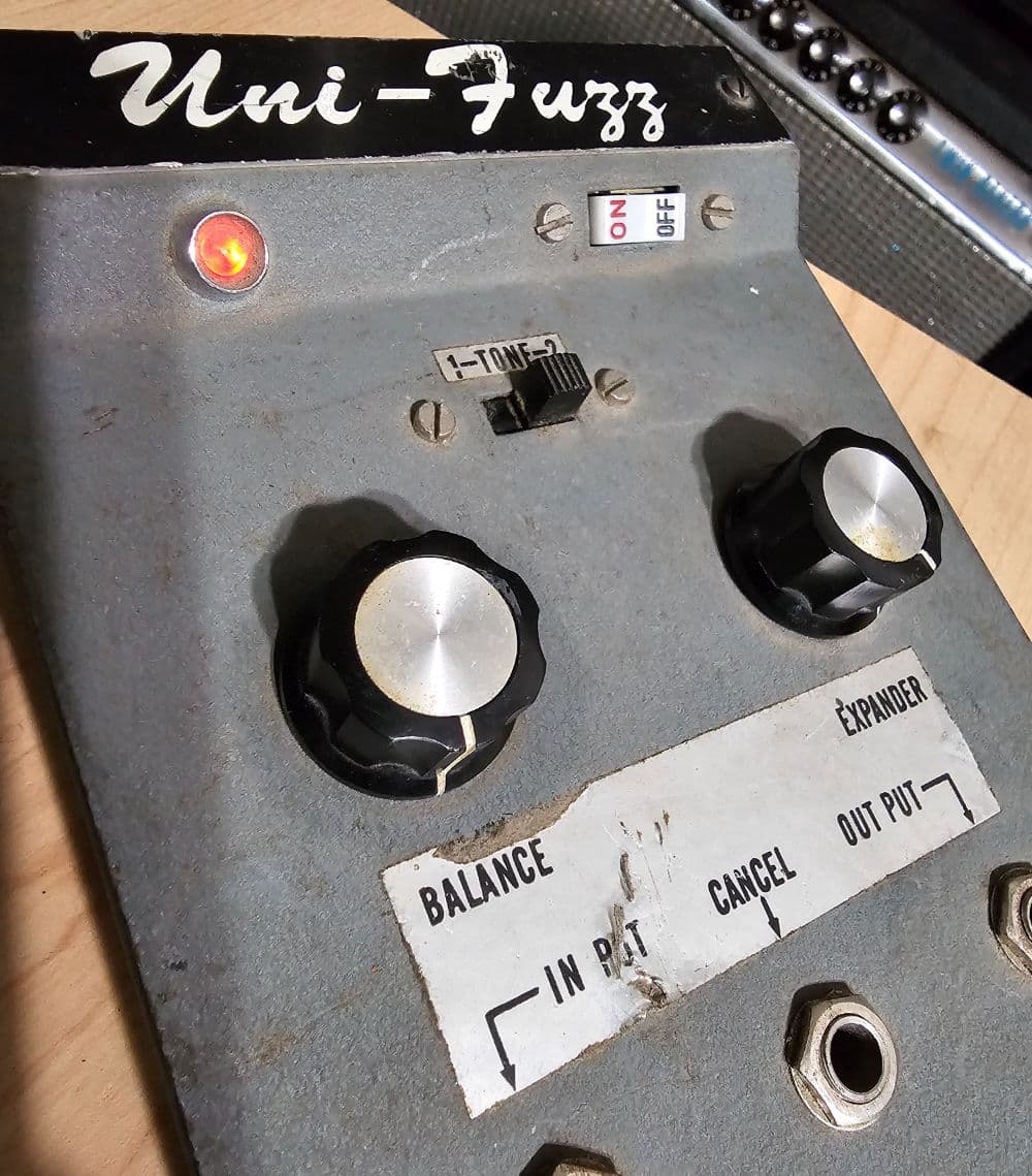 Univox Uni-Fuzz Pedal