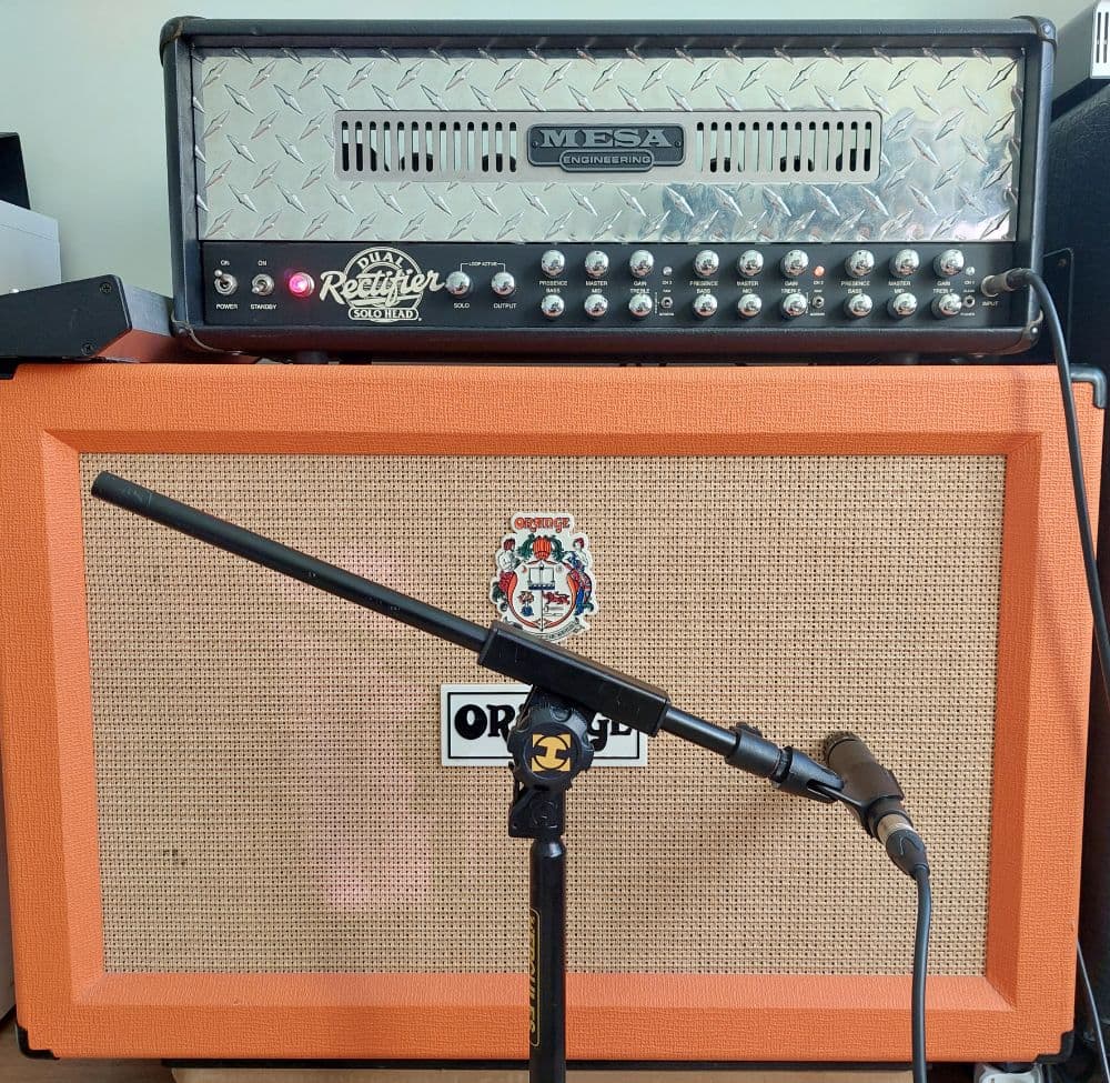 Mesa Boogie Dual Rectifier Orange Ch SD-1 H75 SM57 PPC212