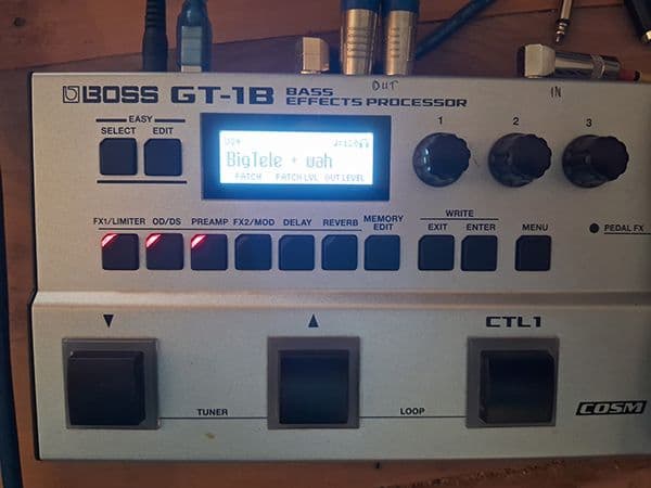 EQ & compression with BOSS GT1B