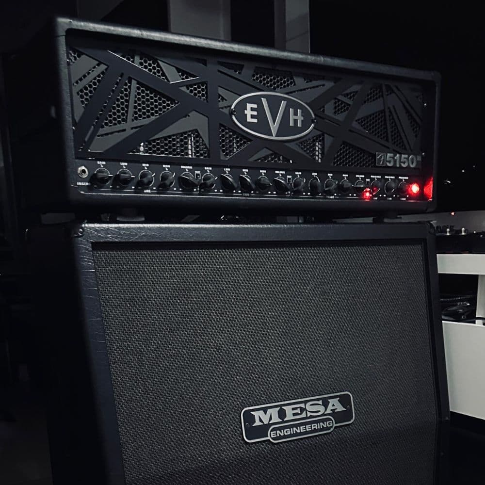 Less Gain 5150 Stealth 100w Mesa OS Full Rig - Blue