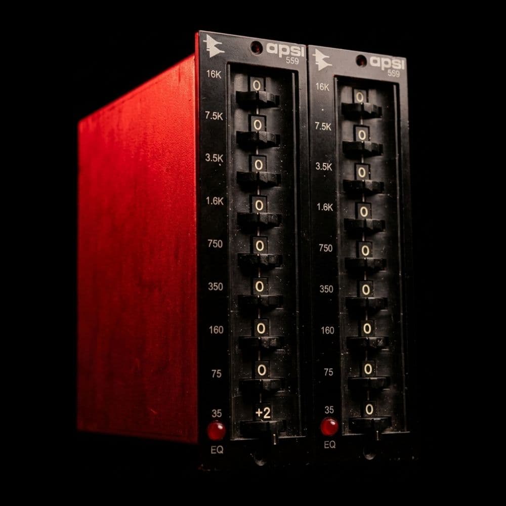 Tokyo Studio Capture – APSI 559 Pair Vintage Discrete EQ