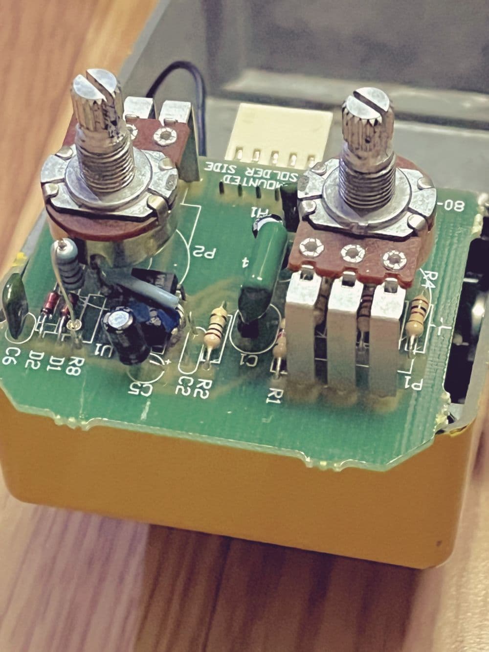 DOD Overdrive Preamp 250 DIY Gray Mod 03 Full Gain / Full Volume Capture