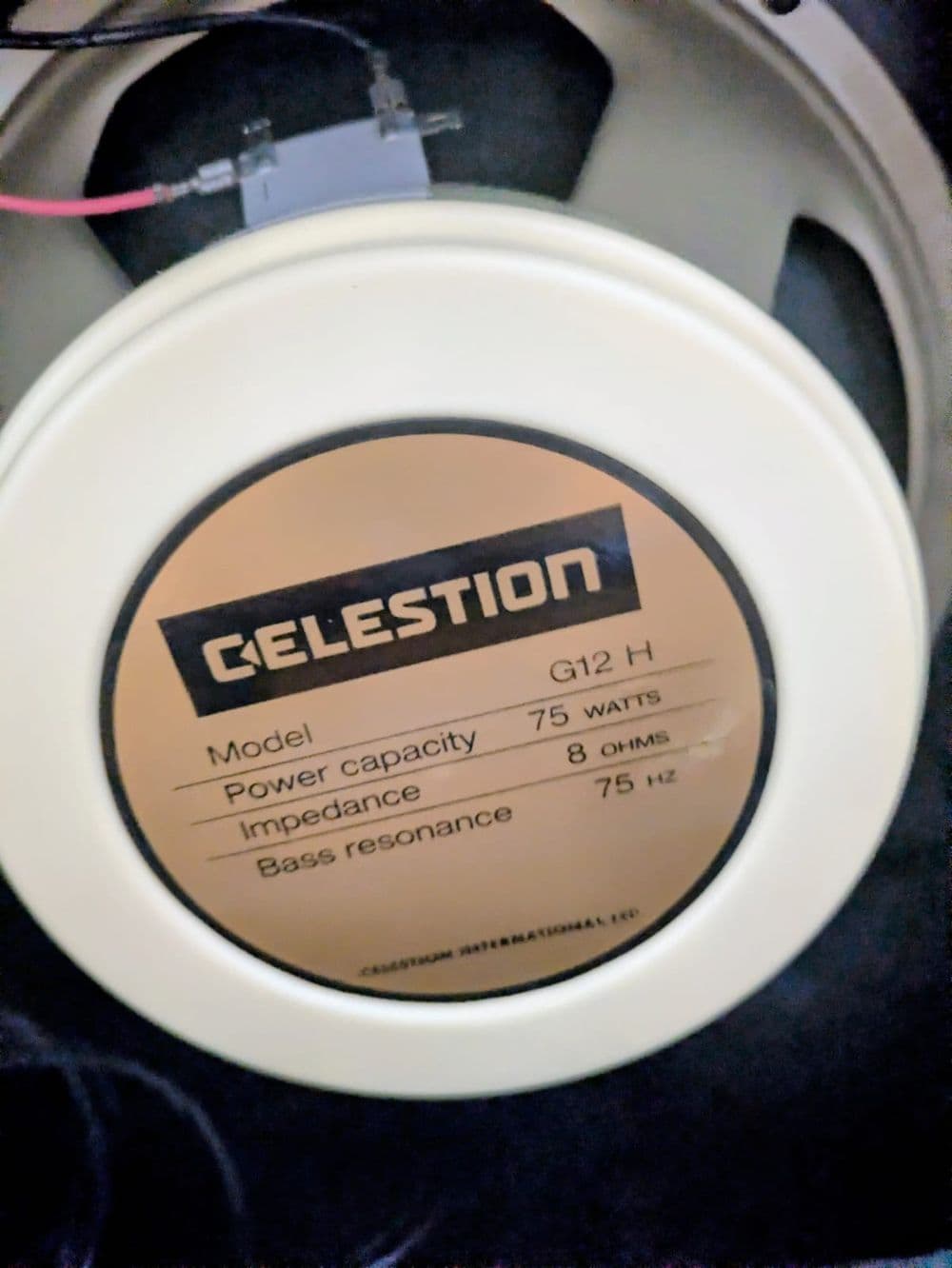 Celestion G12H