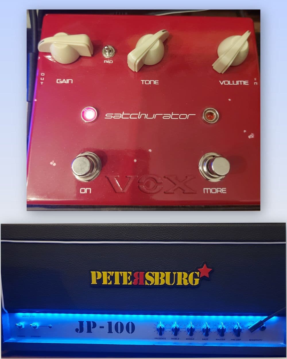 Pitersburg JP-100+Vox Satchurator