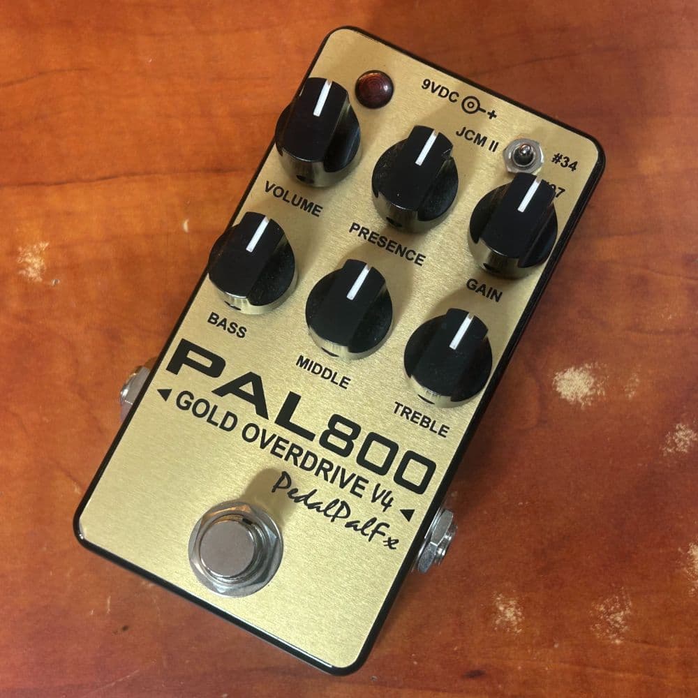 PedalPalFx PAL800 Gold Overdrive V4
