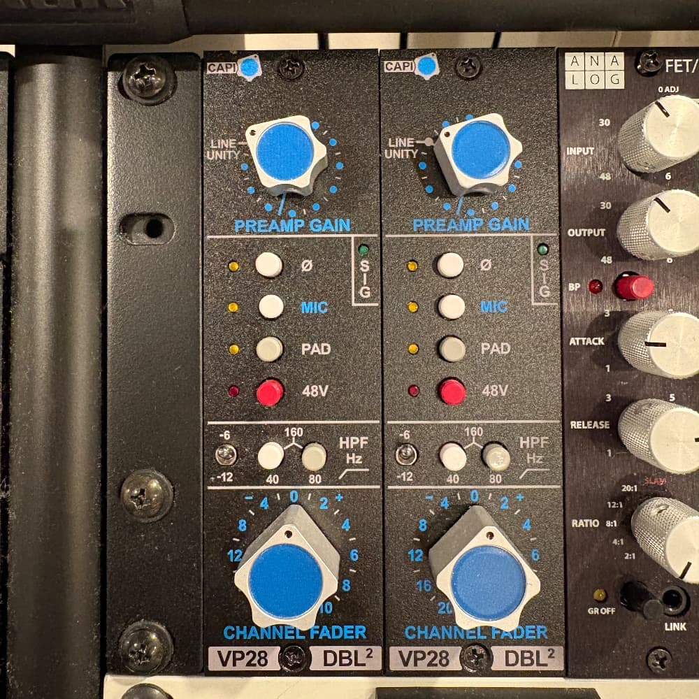 CAPI VP28 MIcrophone Preamp - 19dBu Send/Return - TTSV10