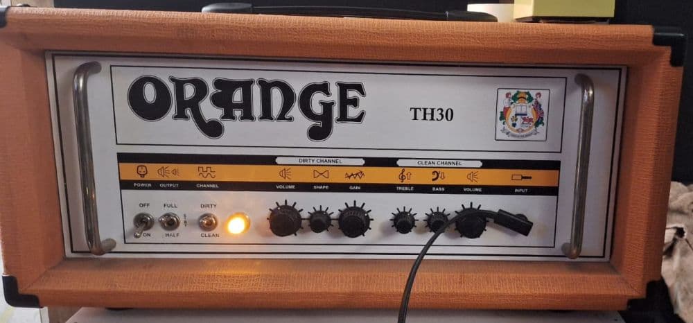 Orange TH30 V30+Creamback