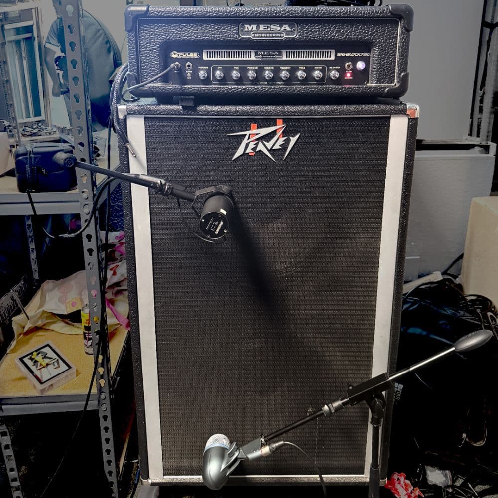 Mesa M-Pulse Big Block 750 Bass Head (2004) into Peavey 215 Enclosure (1986)