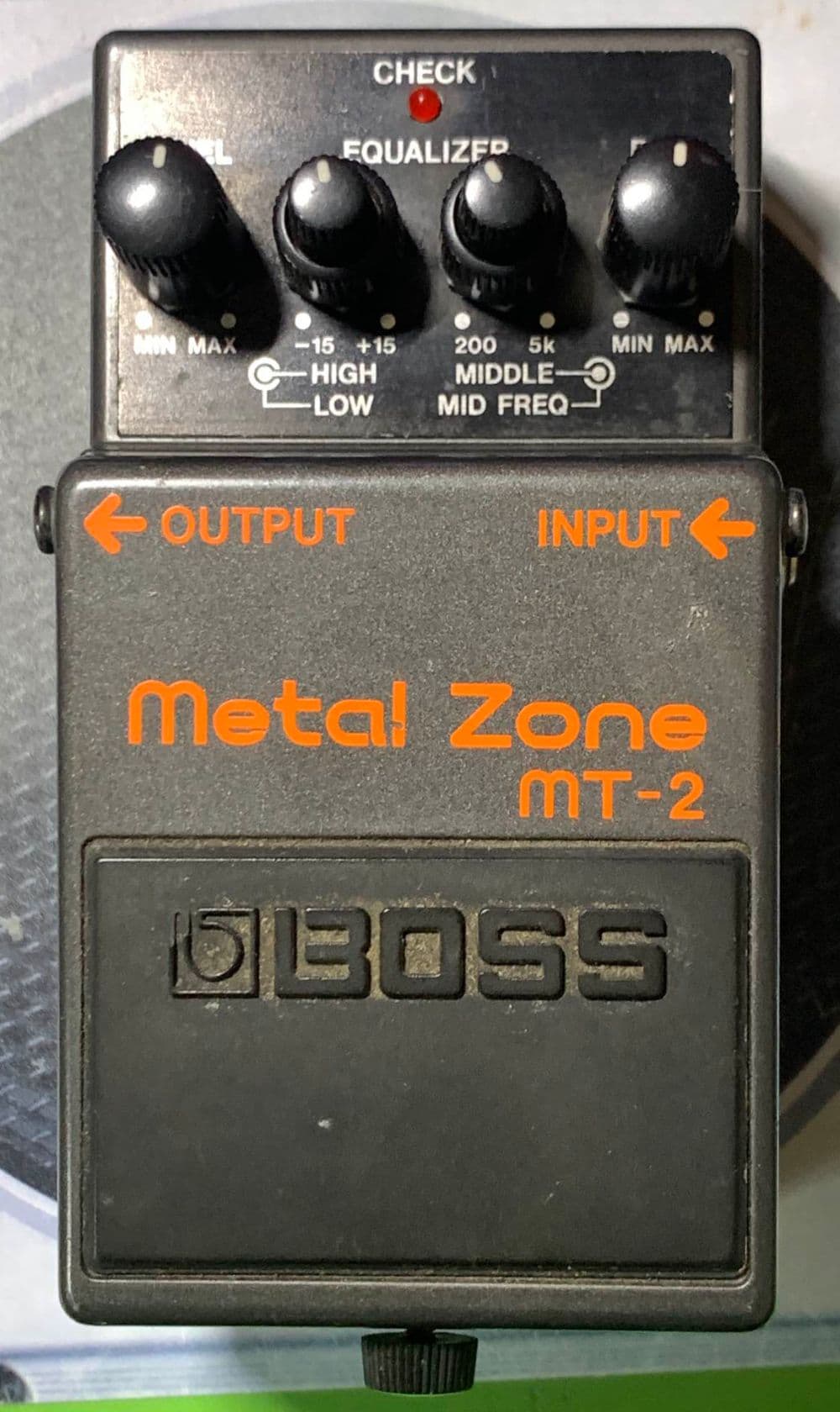 DRPS BOSS Metal Zone MT-2 1992