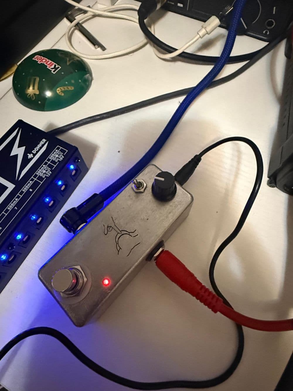 Homemade transistor distortion